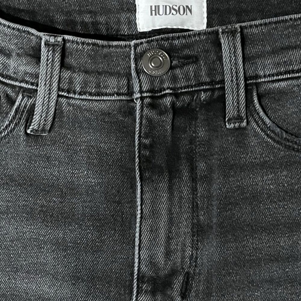 Hudson Blair High Rise Bootcut Jeans Black Size 26 - Picture 4 of 8